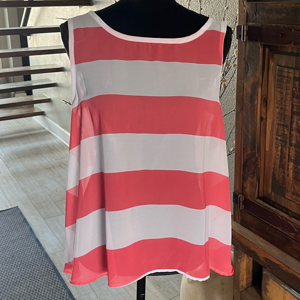 NWT Rue21 Striped Sleeveless Top